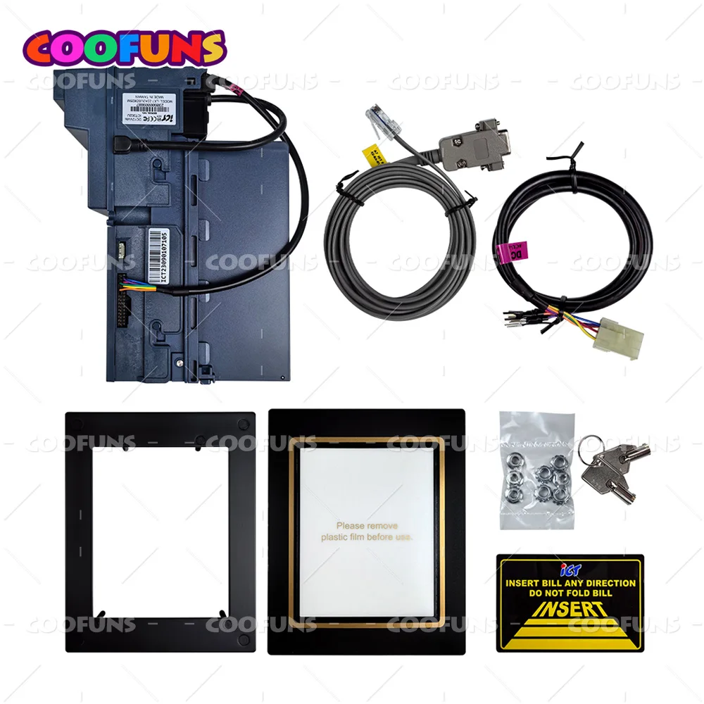 Factory Price Original TAIWAN ICT PA7/ LX7 Bill Acceptor with Cash Box for Vending Machine