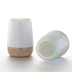 Smart Touch Control Remote Control Night Light Bedside Lamp Wireless Portable Led RGB Light Music Mini Speaker For Iphone