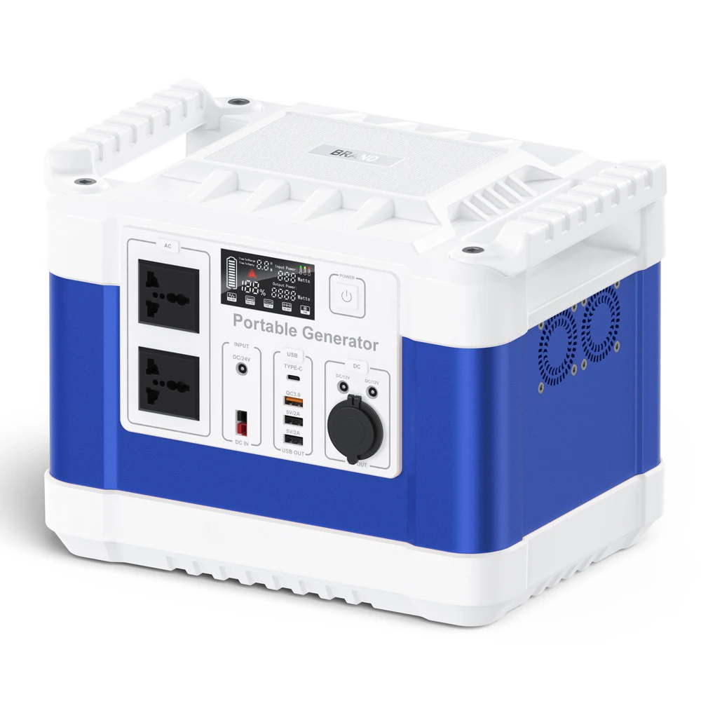 Factory Price Large Capacity 350000 mAh Power Bank 1000w 1500w 2200w  USB PD Type C QC3.0 AC DC Light