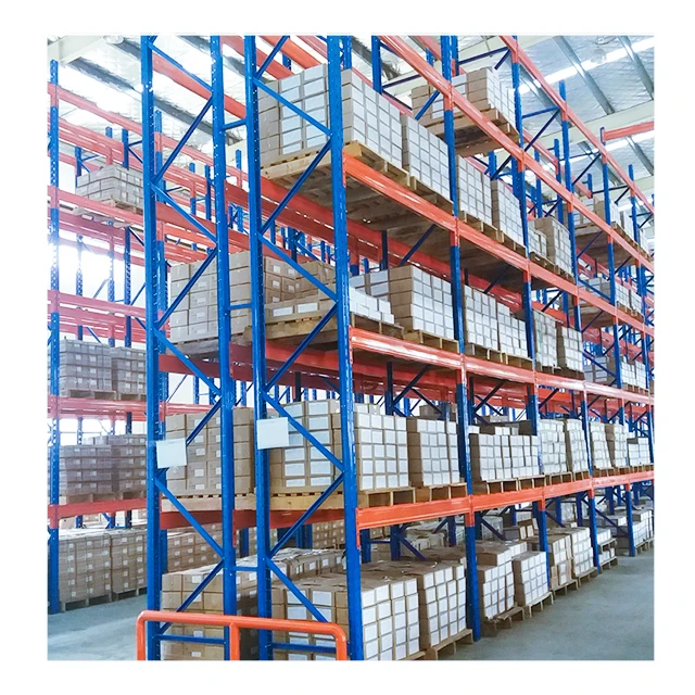 Industrial storage rack wholesales price steel warehouse pallet racking heavy duty assemble selective rack