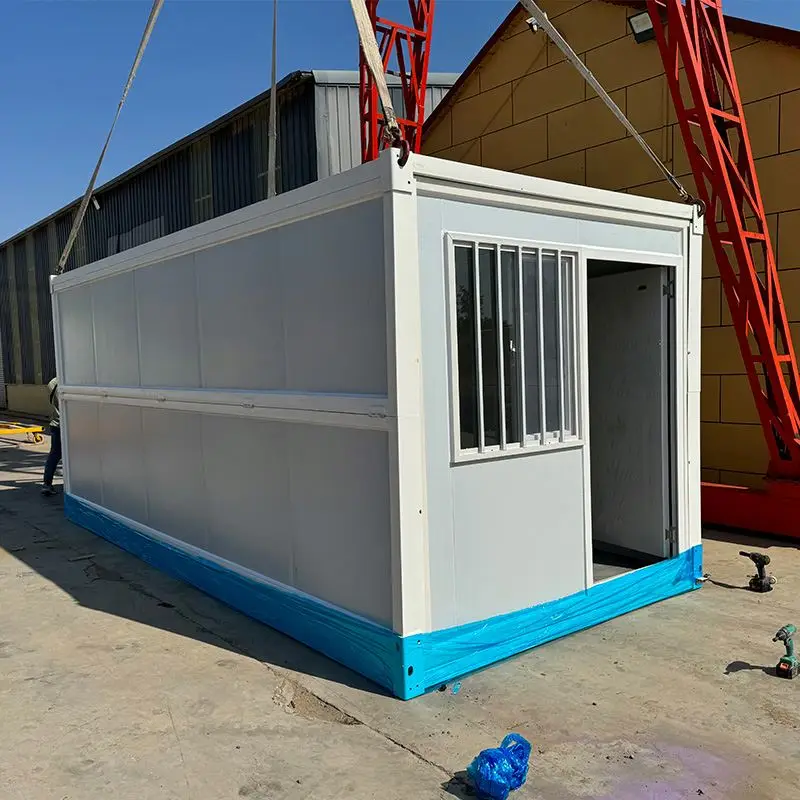 Sandwich Panel Finished Container House Europe Fast Install Foldable Isolation Housing Room