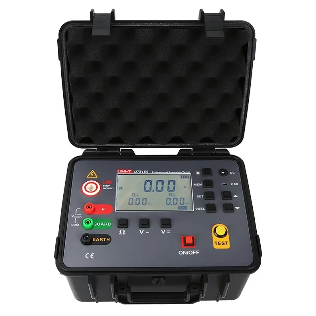 UNI-T UT515A/UT515B/UT516B insulation resistance tester