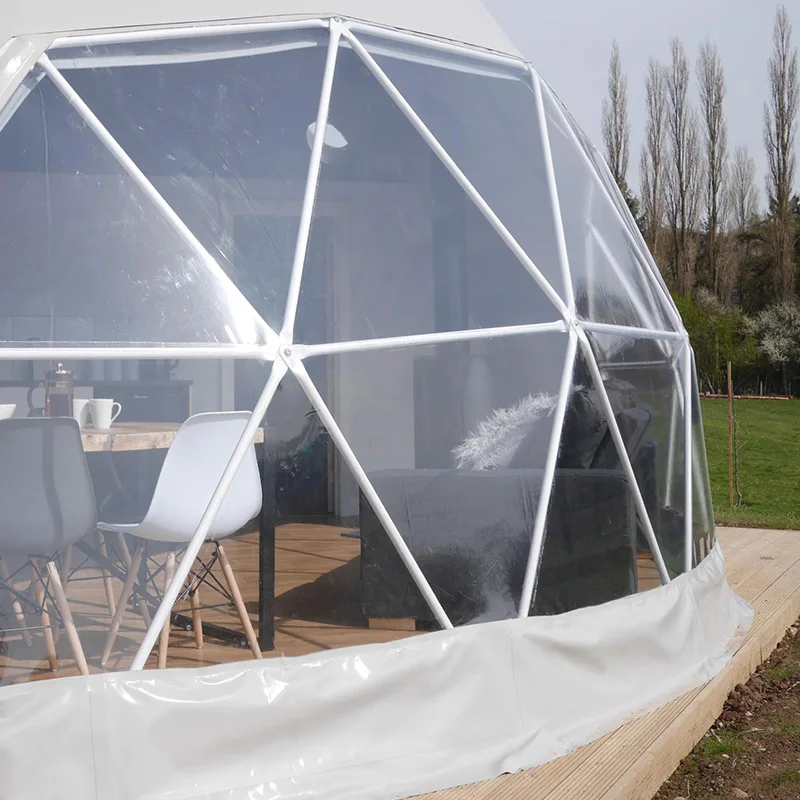 YUNTU Snow Glamping Tent Dome Circus Geodesic For Sale