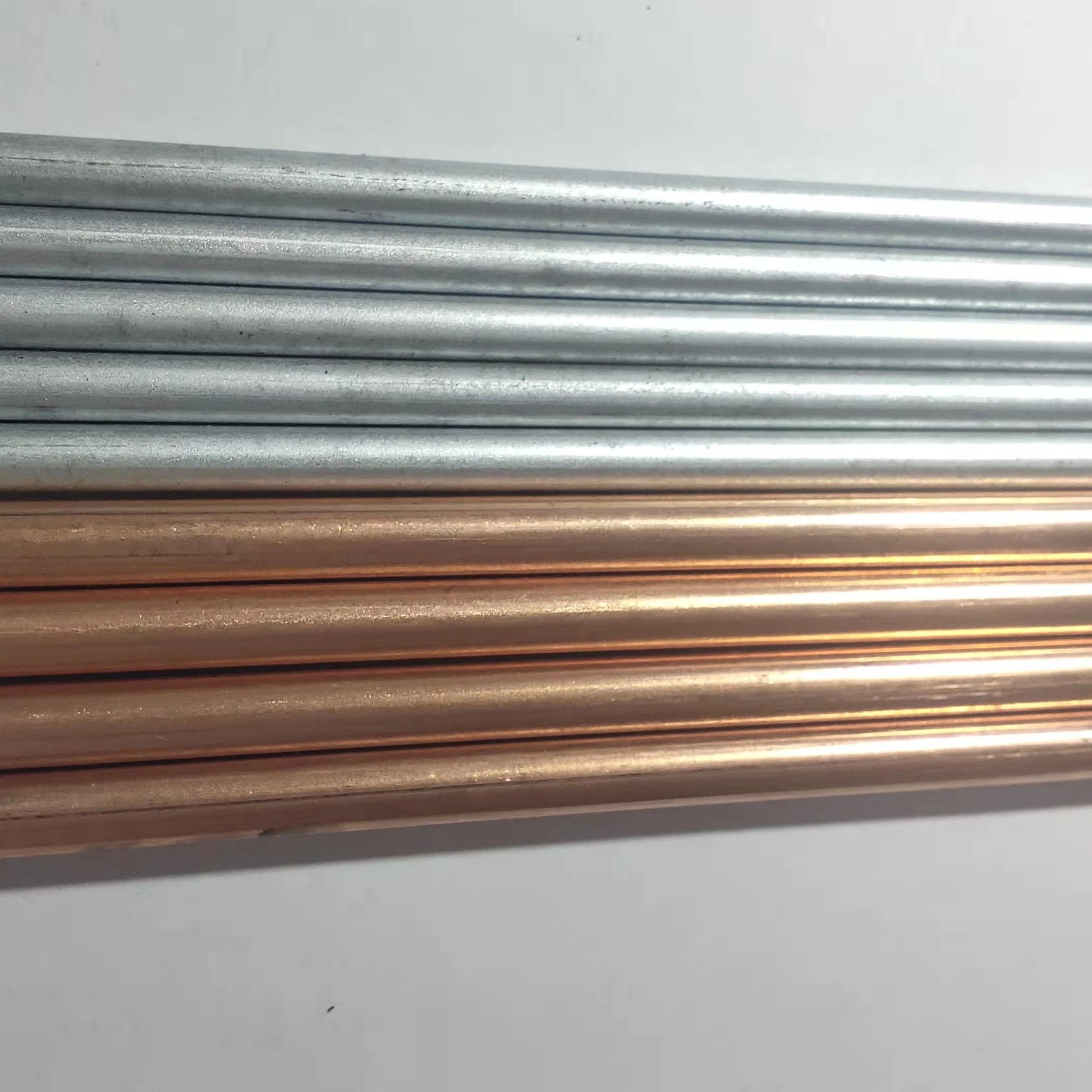 Hot sale diameter 4.76-12 mm double wall copper coated steel tube