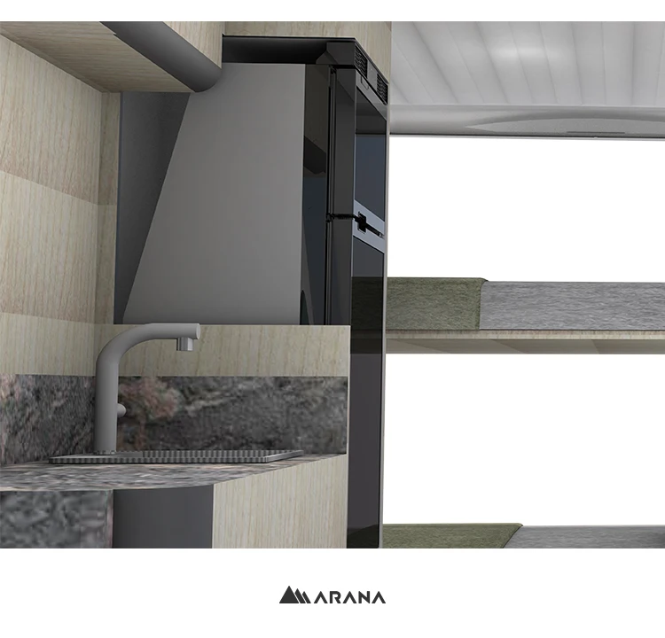 12v DC 110v 240v AC RV van Camper Motorhome fridge for factory price and hot sale