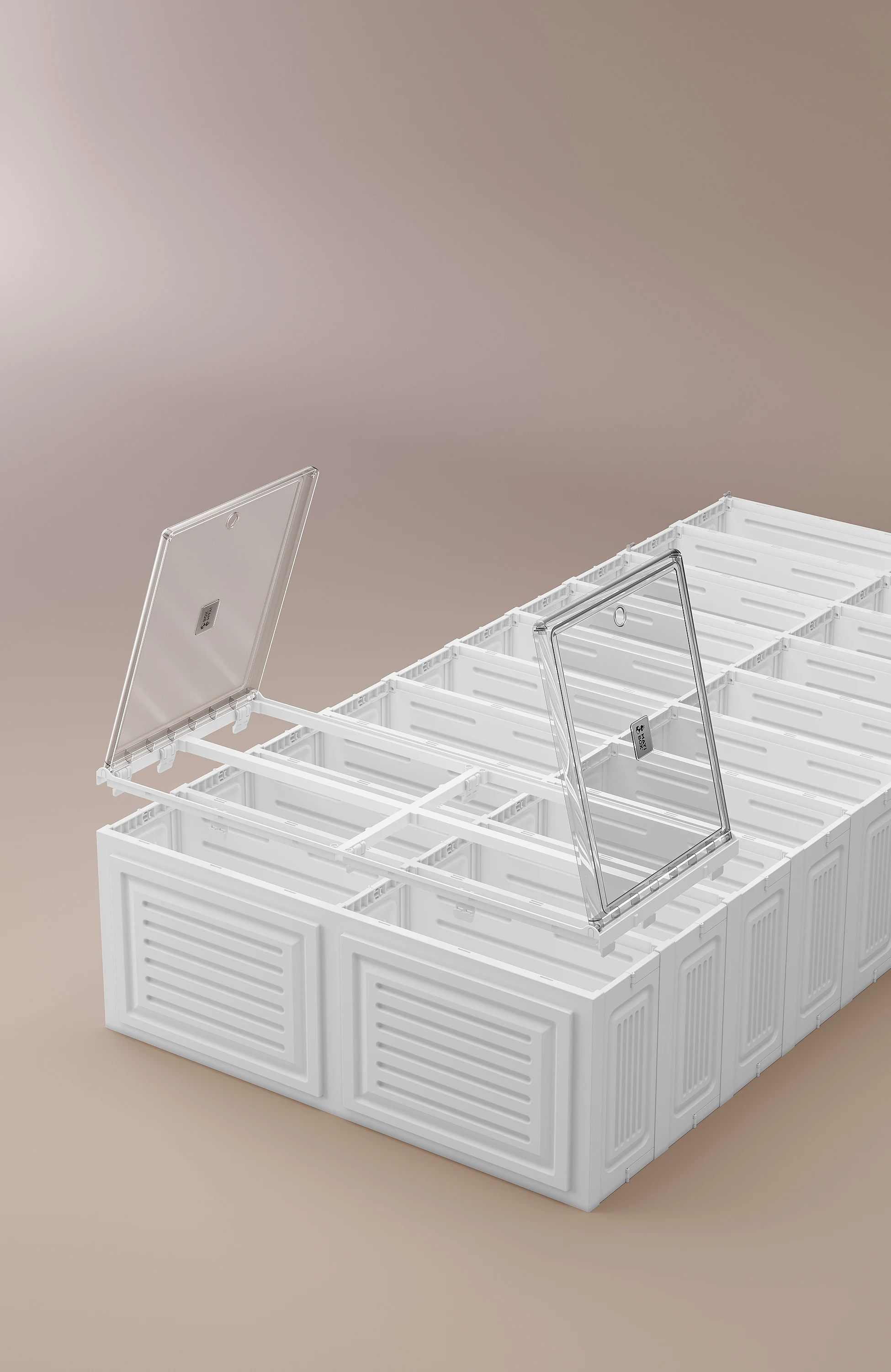 Front Open Drop Door Steady Stackable Simple Assemble Custom Sneakers Foldable Clear Shoe Storage Box With Magnetic Door