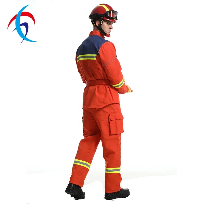 New Factory Design Personal Protection Equipment Fire Fighting Clothing for Fireman Rescue Frost Fire Fighting