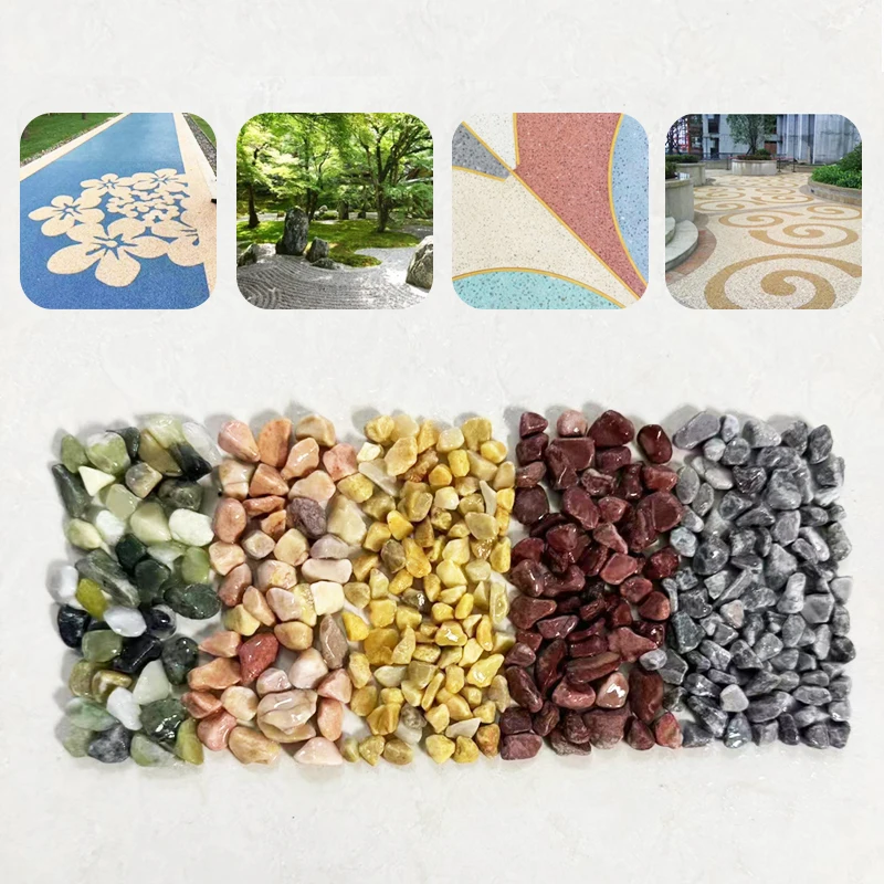 China Factory Low Price Vermiculite Garden Landscape Decoration Natural Stone Pebble Paving