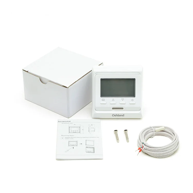 
M6 E51 room thermostat lcd display for floor heating system European Market 