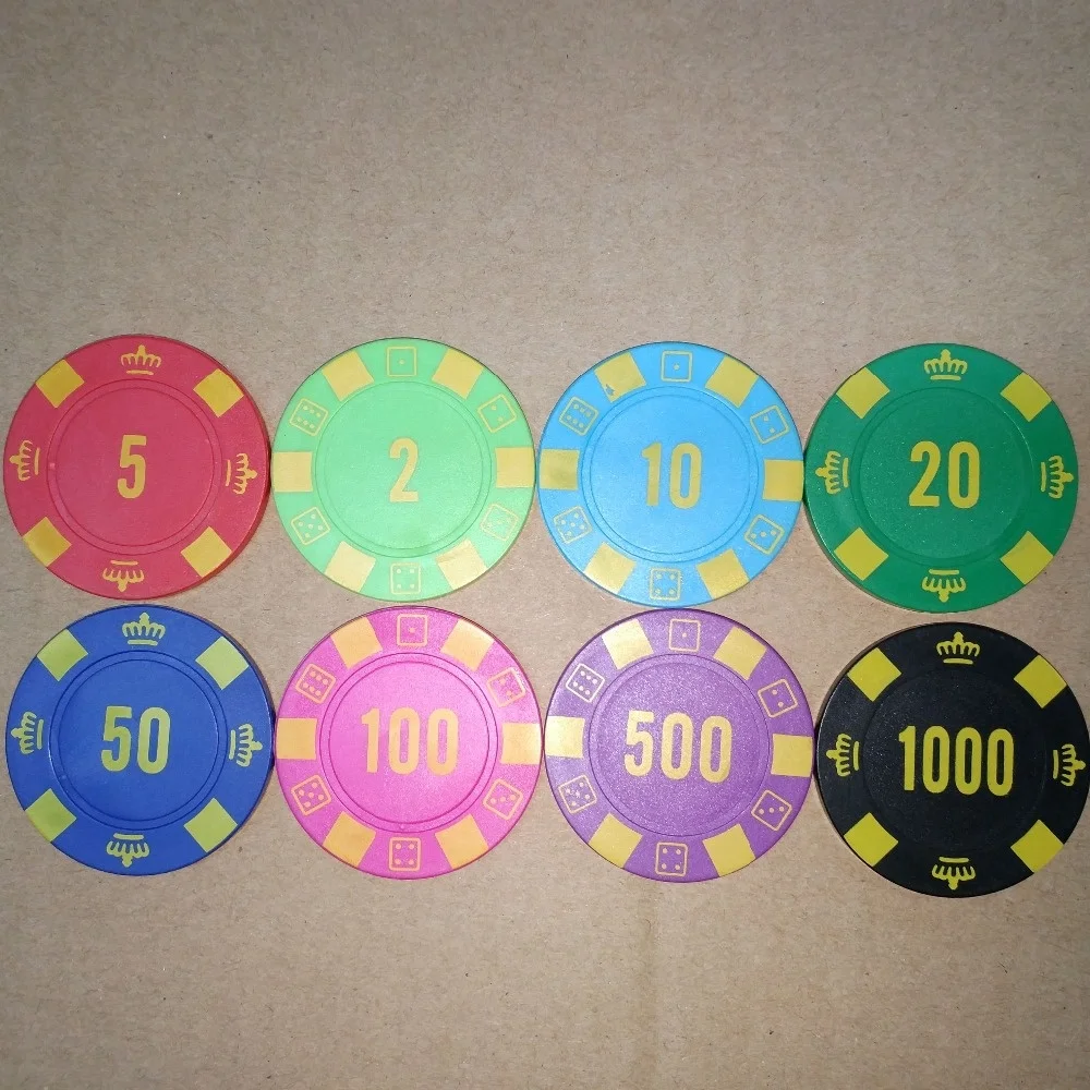 Printing Token,Cheap poker chips,Clear poker chips 4g ABS pokerchip