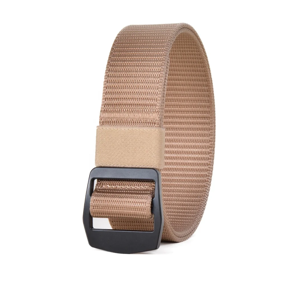 38mm nylon camp belt with metal buckle for outdoor