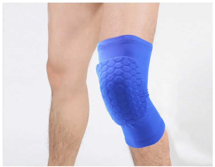 Short Honeycomb Sponge Knee Support Brace Knee Pads, Sports Knee Protection Support
