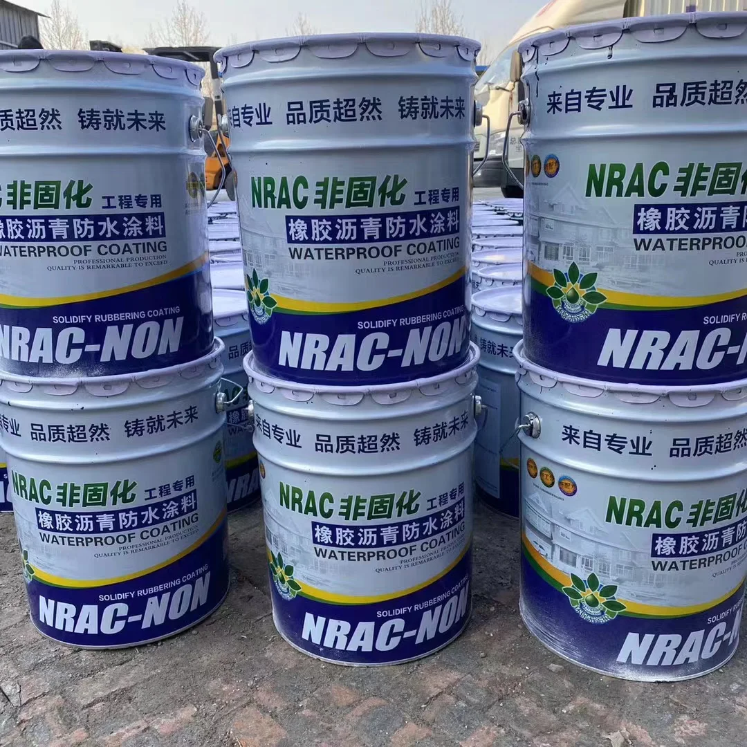 Acrylic Acid Liquid Roll Rubber Asphalt Waterproof Coating with Polyurethane Core Applied to Basement Foundation Roof Membranes