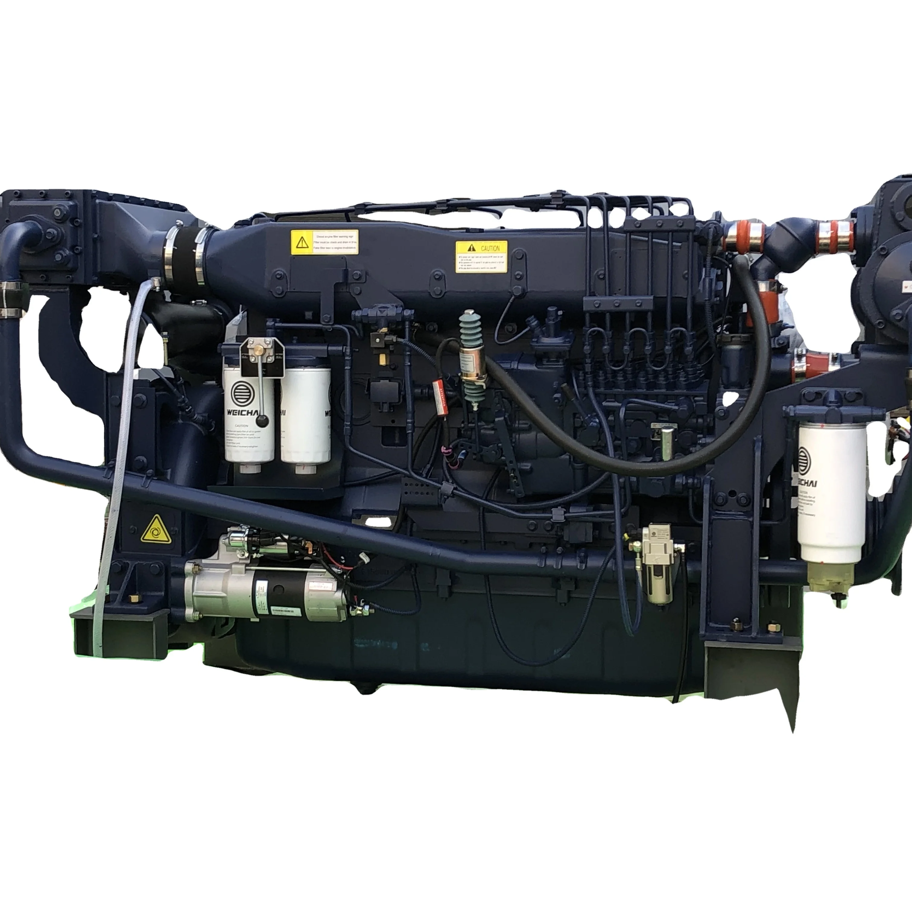 WD12 Series weichai Electric Starter Marine Diesel Engine WD12C300-18 for ship