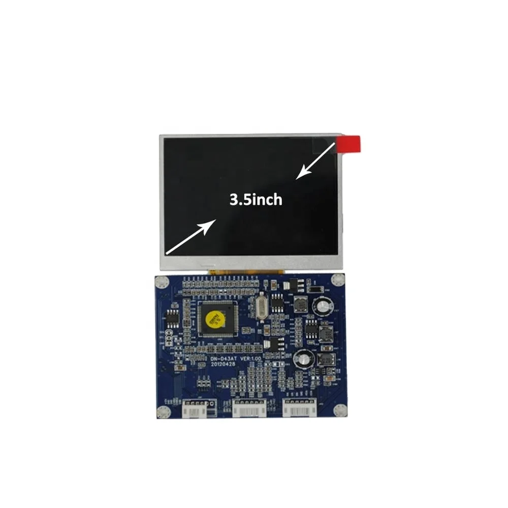 Small TFT 3.5 inch LCD Module VGA&Video input 320x240 pixels 4:3 ratio