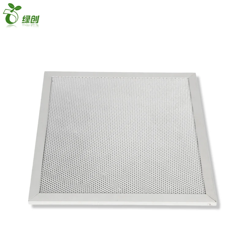 Nano-TiO2 formaldehyde removal metal mesh frame Aluminum base photocatalyst filter