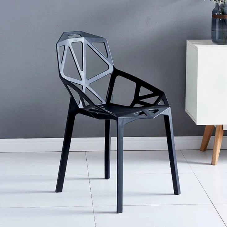 Modern Stackable Outdoor Artist Garden Plastic Chair Outdoor Furniture