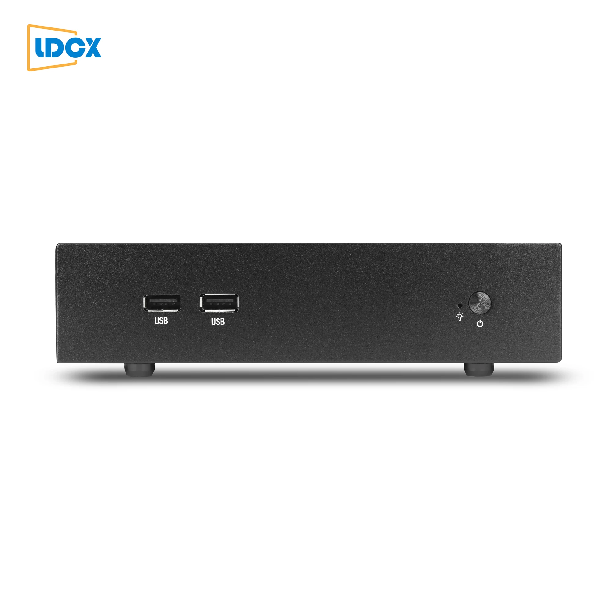 
LDCX Core I5 7200U all aluminum ultra thin 2*ddr4 2LAN Dual core mini PC 