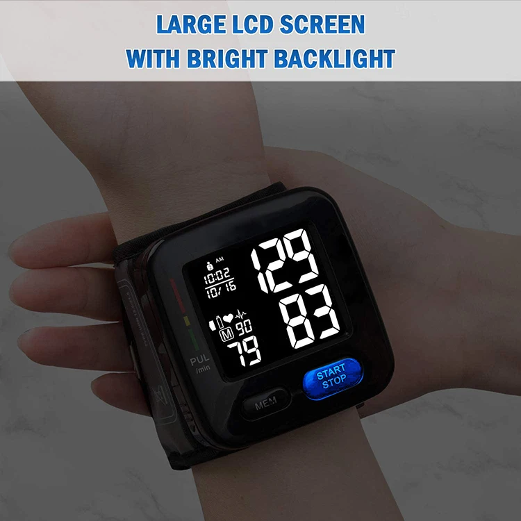 
Professional High Quality Cheap Wholesale Oem BP Machine Price Ambulatory Automatic Wrist Digital Blood Pressure Monitor Sale 