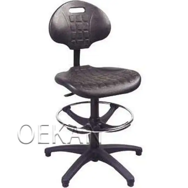 Hospital Equipment Doctor Nurse Adjustable Stainless Steel Operating Stool Medical Chair With Wheels