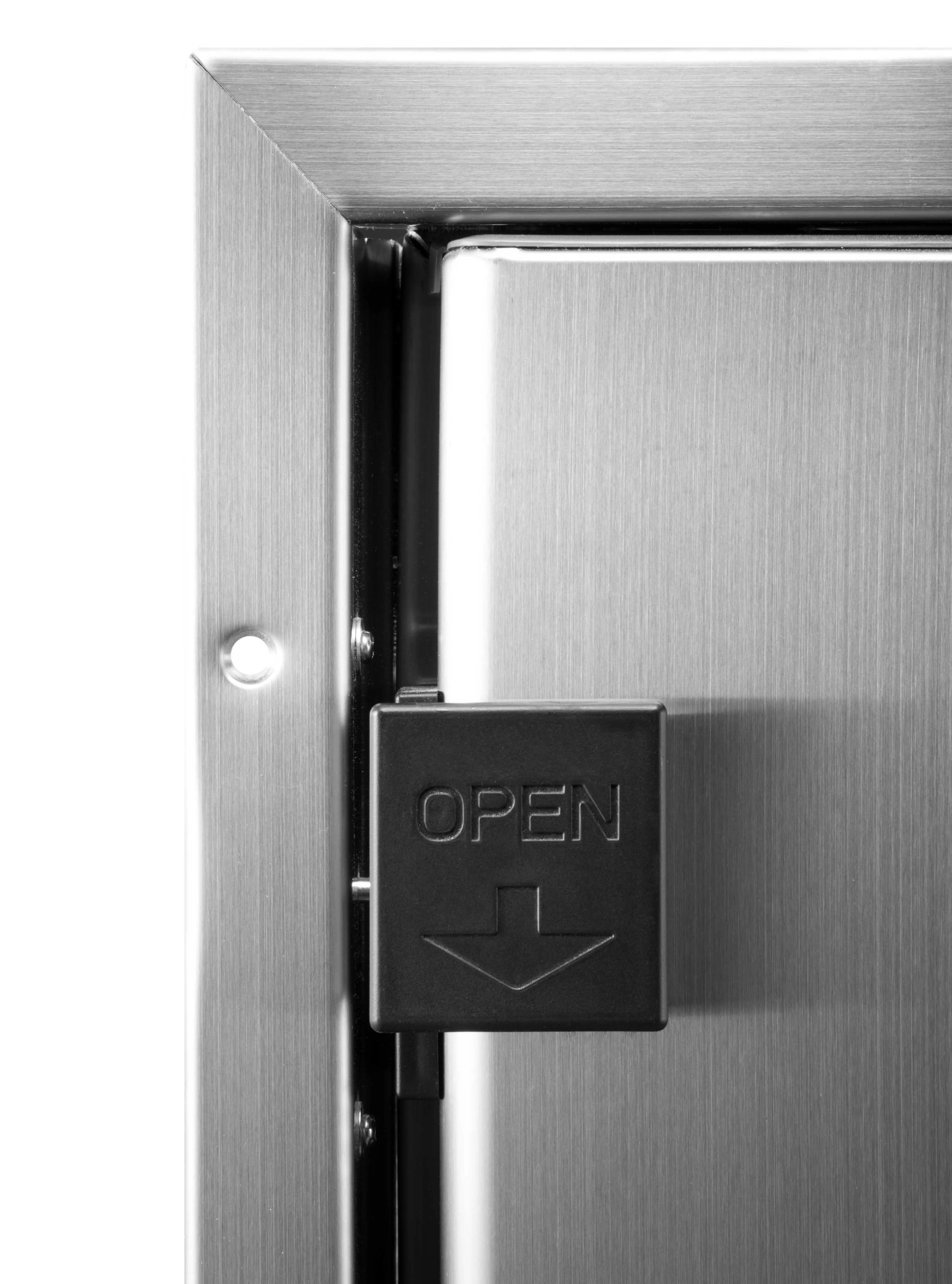 Stainless Steel DC Compressor 12V 24V Built-In Yacht Marine Boat Fridge With Dual Temperature Dual Zones