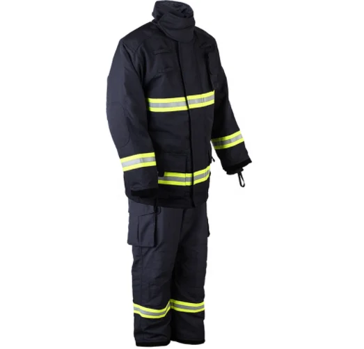 Professional Manufacturer High Visibility Safety Fire Fighting Suit Fireman Clothing for Firefighter