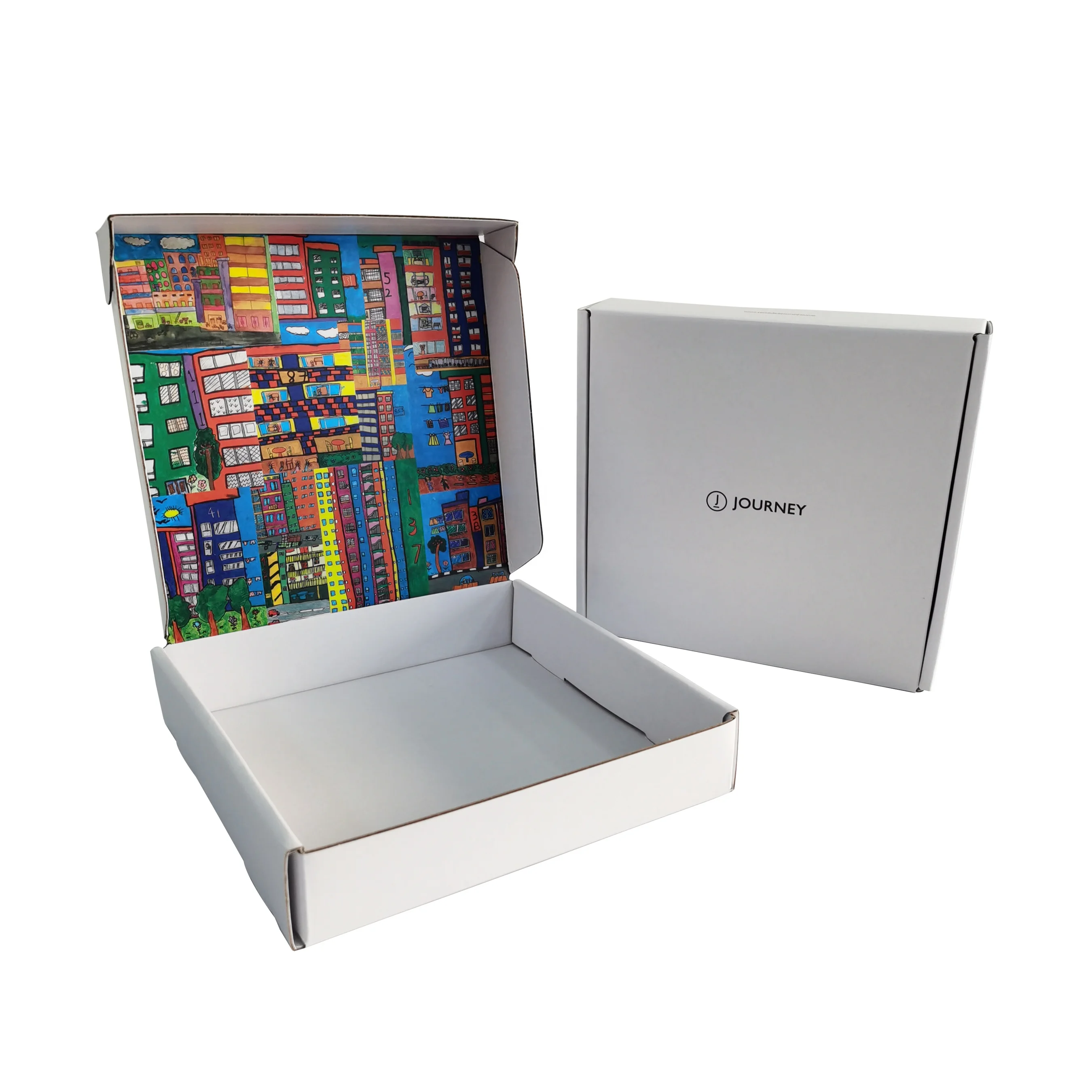 Mailer Box Manufacture Customized Colored Corrugated Boxes With Custom Logo Printed, Durable Apparel Packaging Boxes For Cloth