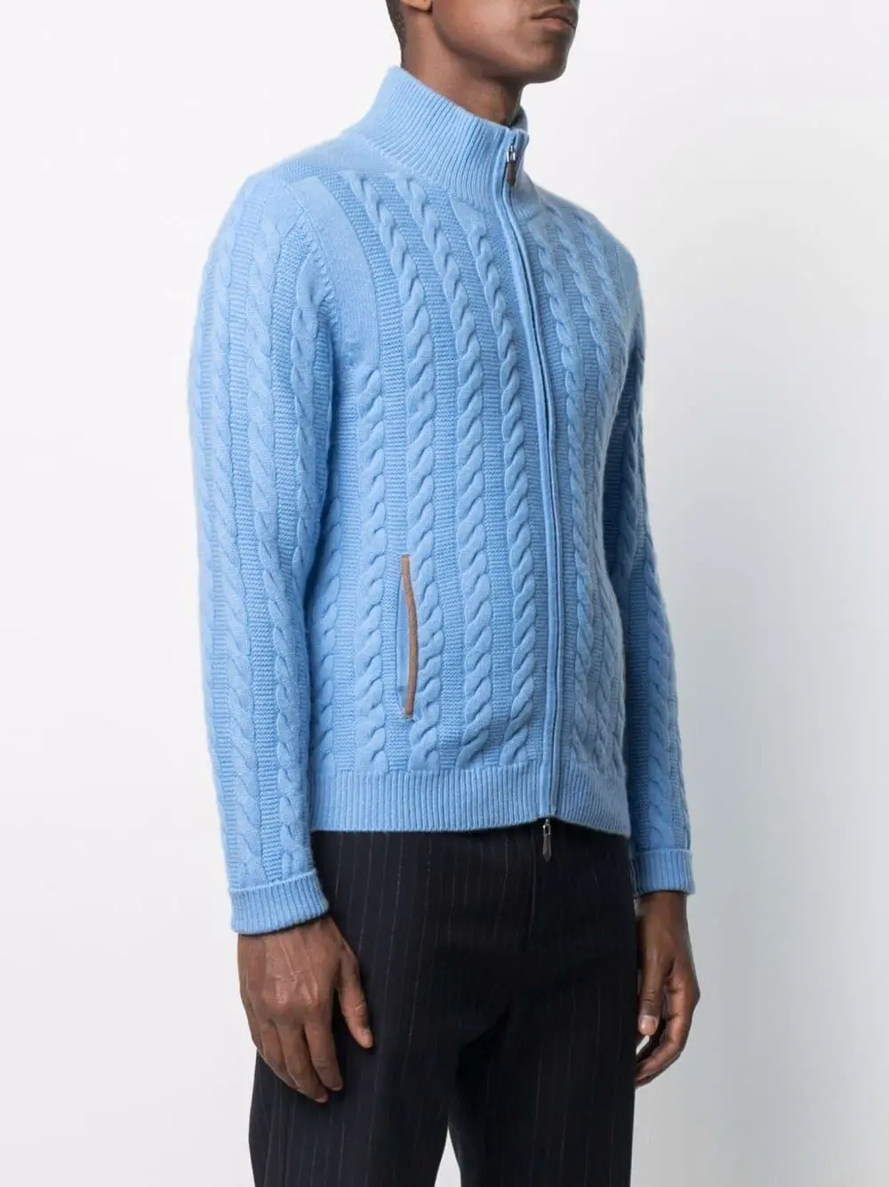 Custom OEM & ODM men sweater Long Sleeve Jacquard knitwear men cardigan knit designer apparel knitted cardigan men sweater