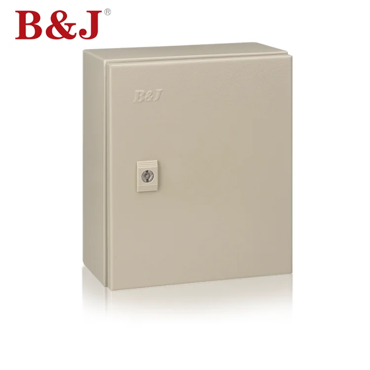 B&J Wall Mount Enclosure IP66 Waterproof Electrical Metal Distribution Box Panel
