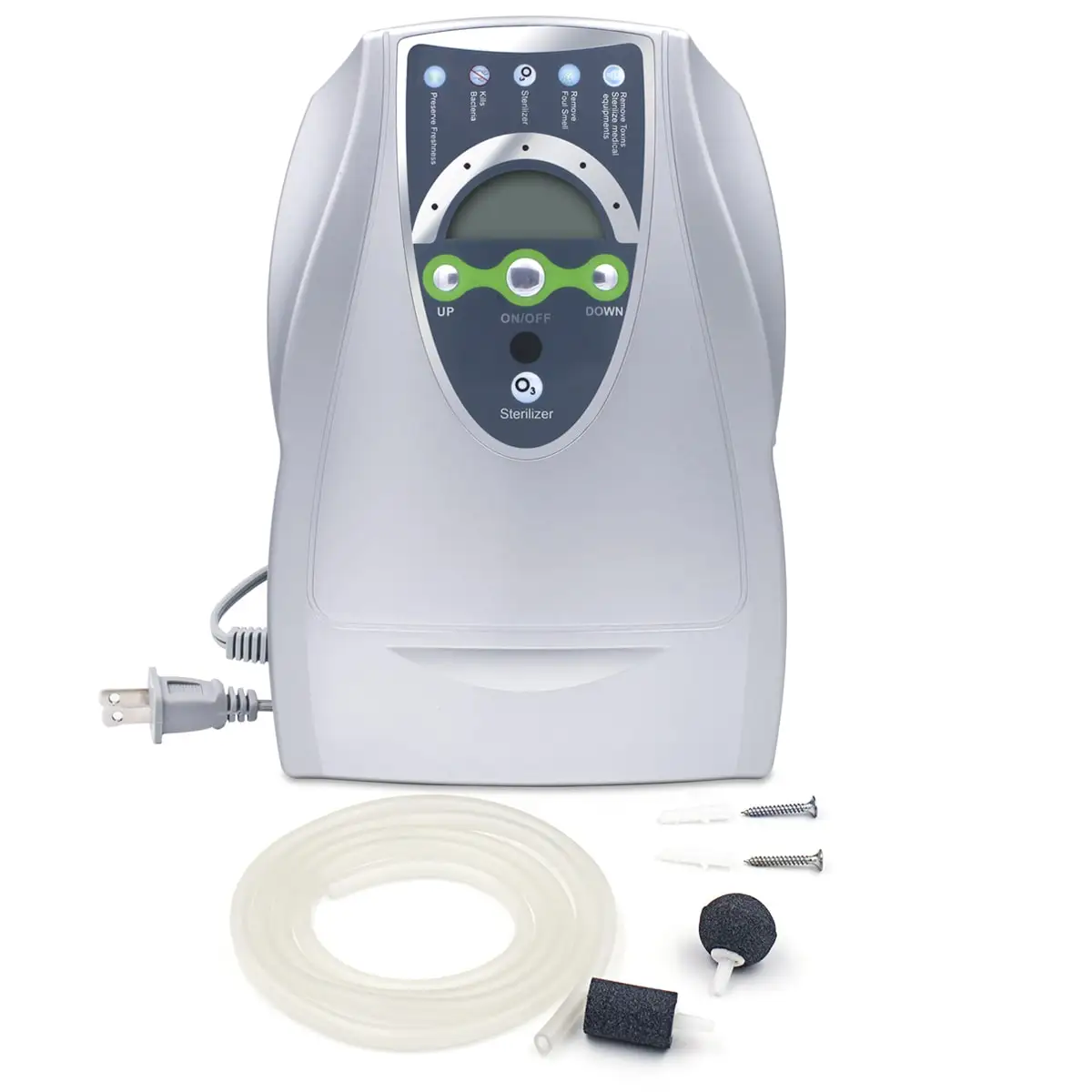Portable Ozonizer Air Water Ozonator Ozone Disinfector N1668A Nanbai for kitchen home office