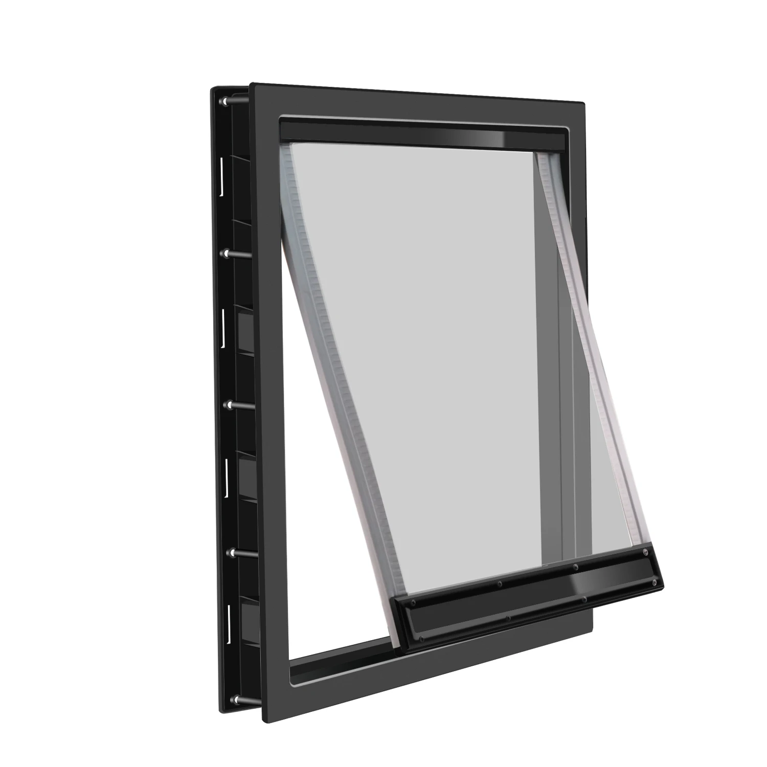 Прочная безопасная для питомцев Защита от экстремальных погодных условий Энергоэффективная оконная дверь для щенков ворота для собак и кошек