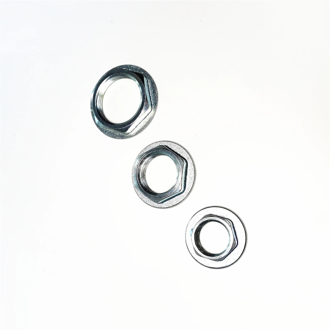 Galvanized Steel Hot Stamping Fixing Flange Nut for Pipes