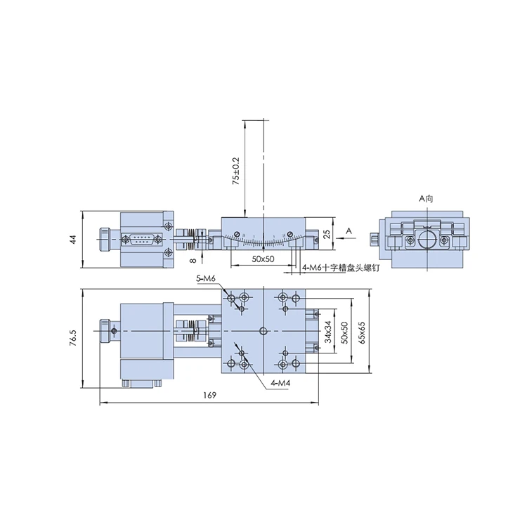 Factory Newest China Supplier Laboratory Vertical Positioning Stage Table Slide Miniature Linear Stage