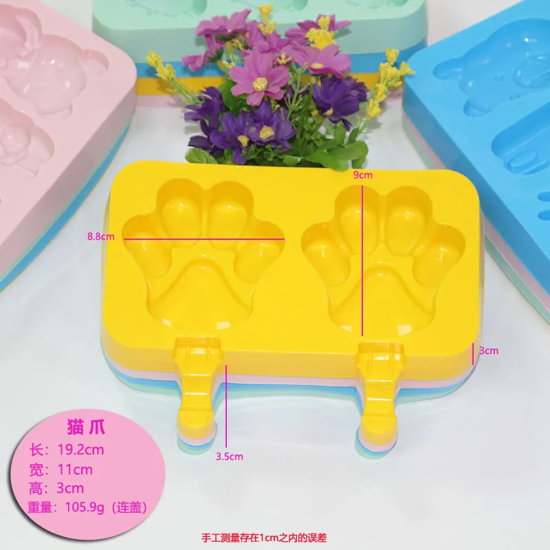 Ice Cube Trays with Lids Silicone Ice Cube Mold Easy Release Small Square Ice Tray Cavities Food Grade Stac