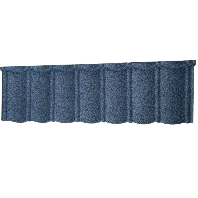 Звукоизолированные гофрированные оцинкованные кровельные листы с цветным каменным покрытием металлические плитки Таиланд