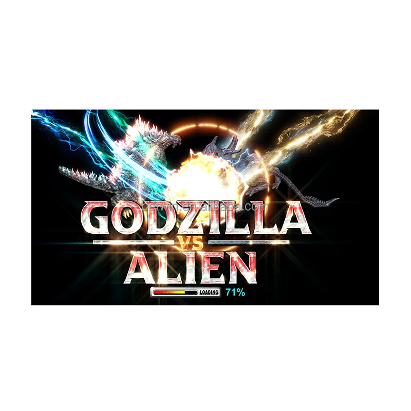 GODZILLA 2 KING OF THE MONSTERS Video fish Game Machine 10 Players Fishing Game machines