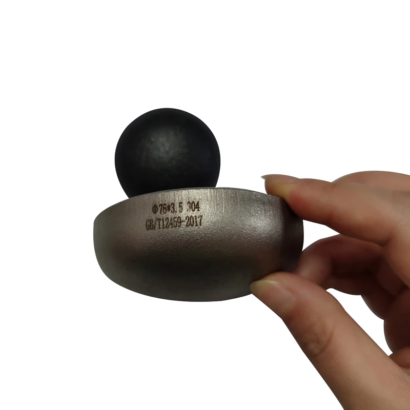 ASME B16.9 Standard Stainless Steel Dish End A234 WPB Elliptical Head