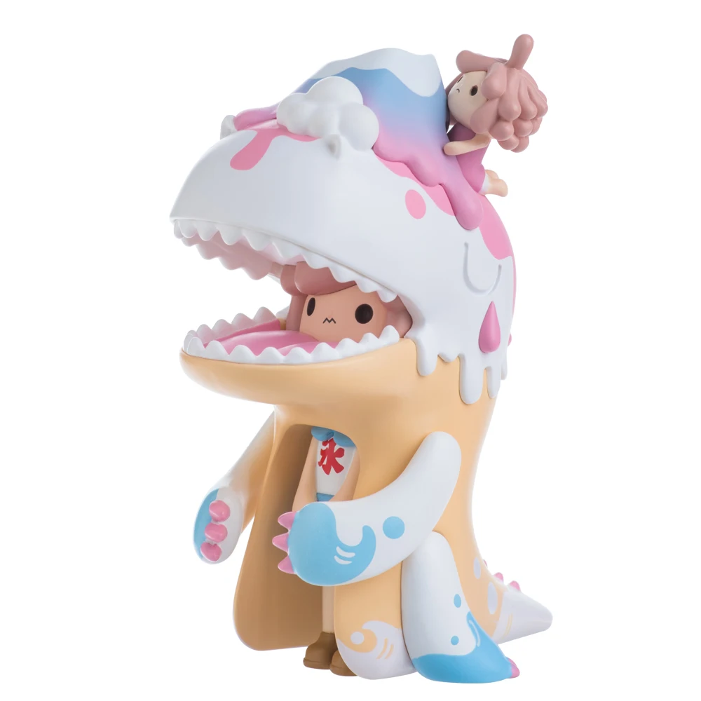 2022 Hot Selling Factory Price Cute Anime Pvc Figure Girl Blind Box Cartoon Dinosaur Character Blind Box