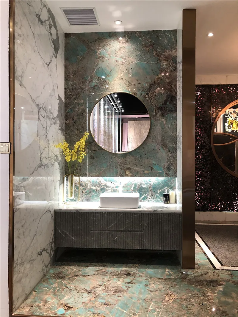 elegant amazon green marble countertop price