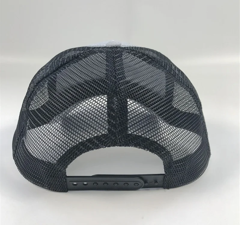 PU Embossing Logo Synthetic Leather Acrylic Wool Like Custom Design 5 Panel Curved Peak Mesh Snap Back Sports Hats,Wholesale Tru