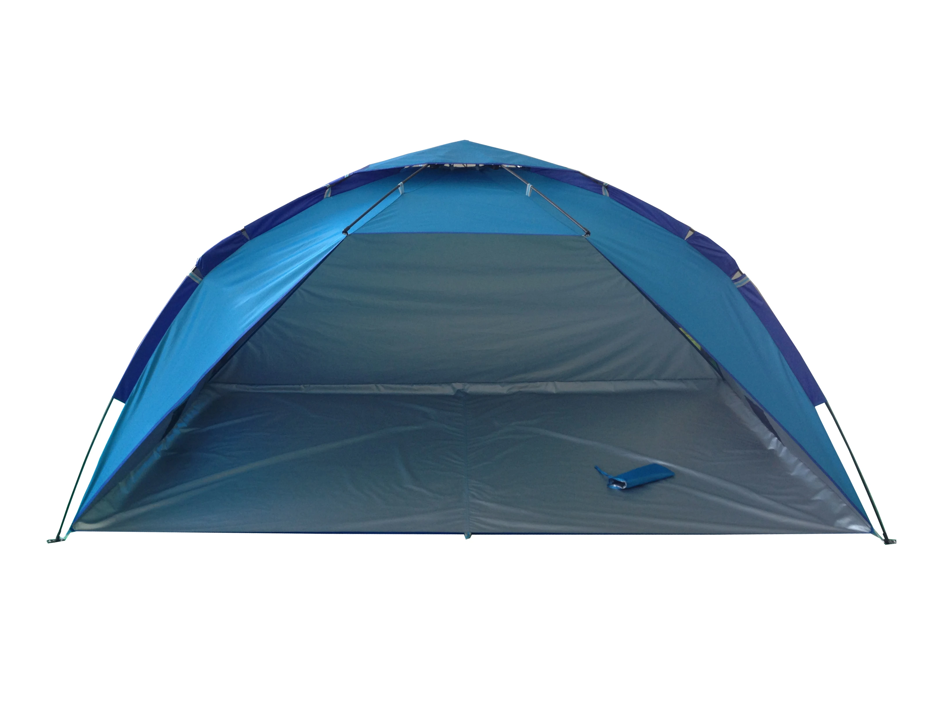 Automatic open beach sun shade