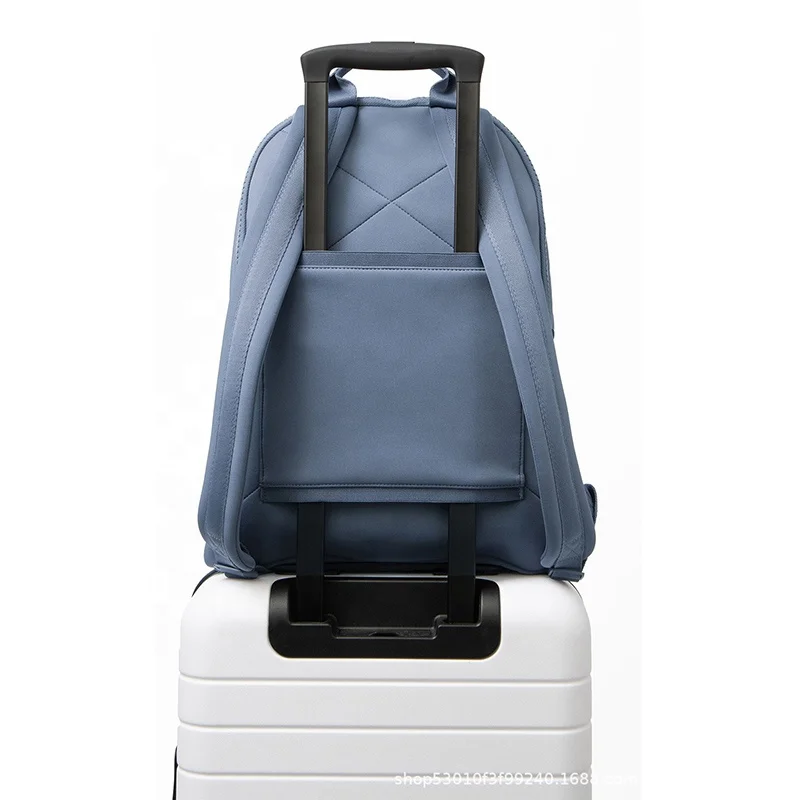 BSCI FACTORY  High Quality Fashion Neoprene laptop Backpack Fashion School Bag Large Capacity travel bag