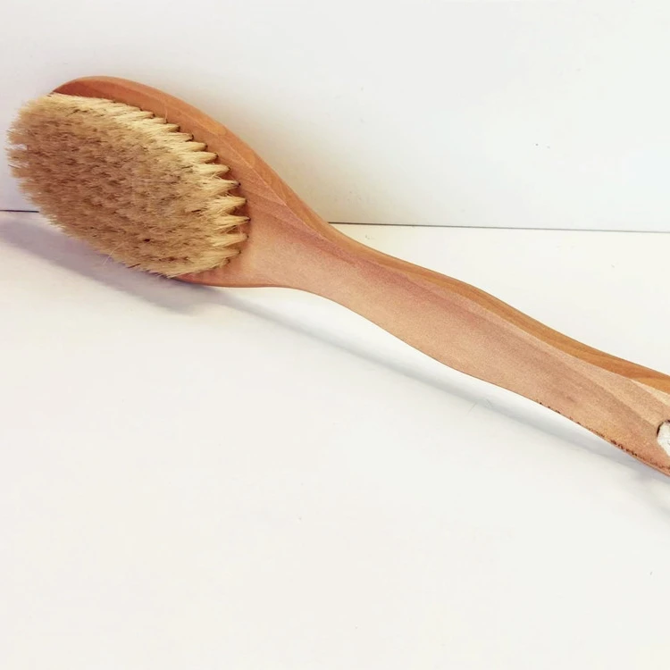 on Sale Hog Round Hair Brush Bristle Boar Bristle King Ocean Original Handmade Mate Dark Wood Long Storage Cool Air Lady Nylon