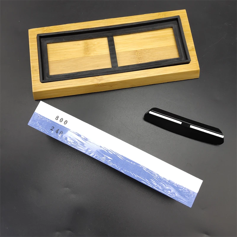 Kitchen Knife Sharpening Stone With 2 Side Grit 1000/6000