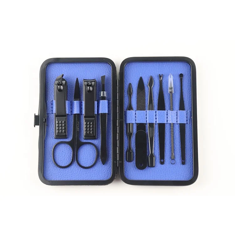 Hot Sale Manicure Set High Quality Pedicure Care Tools Kit Stainless Steel Grooming Kit with Case for Hands Foot
