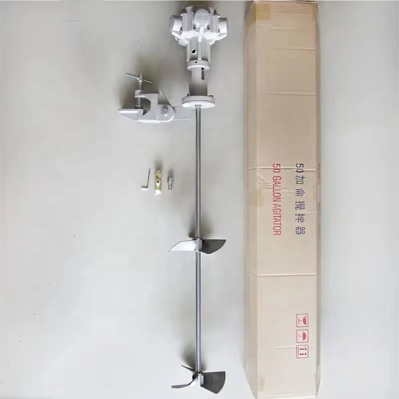 400L clamp pneumatic mixer Mixer Five cylinder 50 gallon industrial air mixer