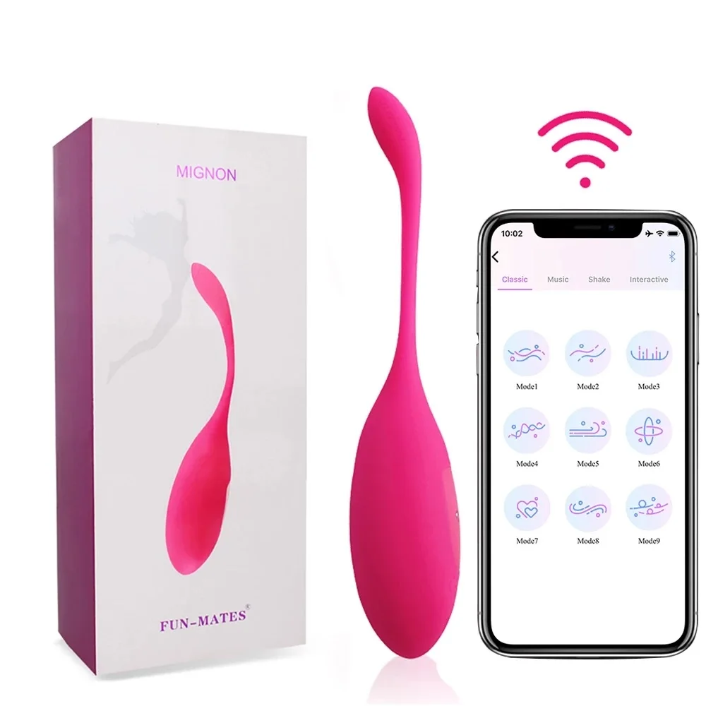 Wireless APP Control Vibrating Egg Vibrator Wearable Panties Vibrators G Spot Stimulator Vaginal Kegel Ball Sex Toy For Women