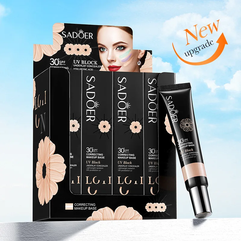 Beauty Products Sunscreen Isolation Cream Moisturizing Whitening Correcting Concealer Face Foundation Primer Makeup Base