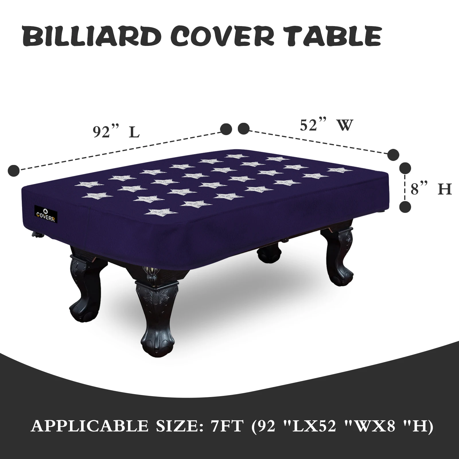 Outdoor Pool Table Cover Waterproof Red Pool Table Cover Hot Selling Leather Billiard Pool Table Cover