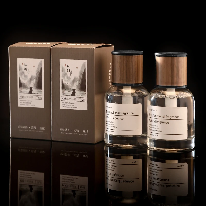 Luxury glass bottles Air Freshener Fragrance For Car Bottle Perfume